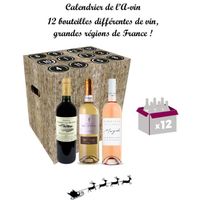ASSORTIMENT VIN Calendrier de l'Avin avent coffret unique de 12 bo ASSORTIMENT VIN Calendrier de l'Avin avent coffret unique de 12 bo