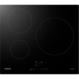 SAMSUNG NZ63M3NM1BB/UR - Table de cuisson induction - 3 zones - 7200 W - L59 x P57 cm - Revêtement verre - Noir SAMSUNG NZ63M3NM1BB/UR - Table de cuisson induction - 3 zones - 7200 W - L59 x P57 cm - Revêtement verre - Noir