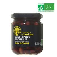 OLIVE Olives noires naturelles - Bio - 130 g OLIVE Olives noires naturelles - Bio - 130 g
