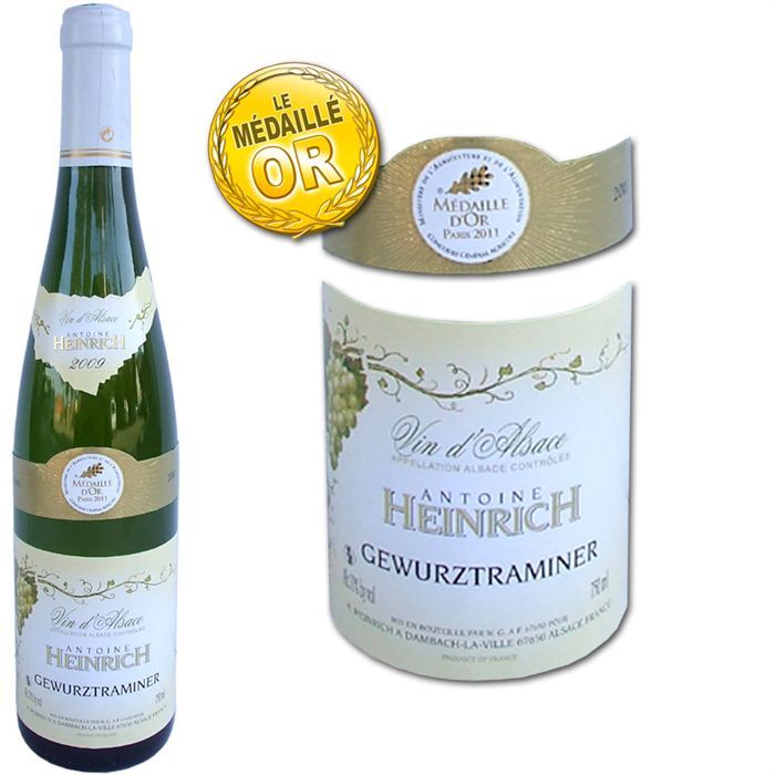 2009   Achat / Vente VIN BLANC Heinrich Gewurztraminer 2009