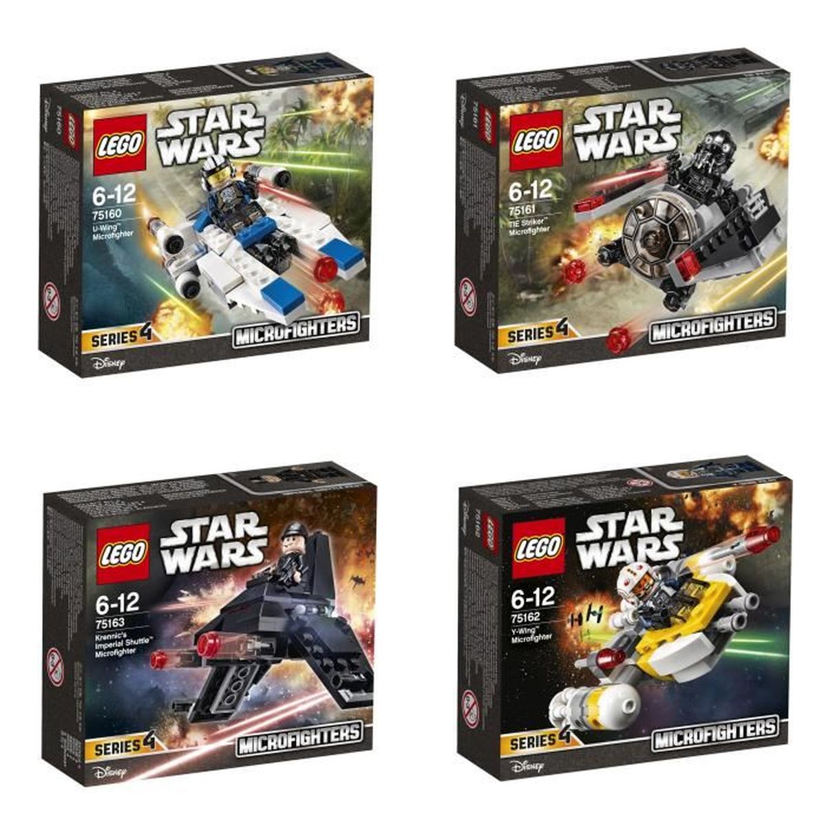 LEGO® Star Wars - Bundle Microfighters Série 4 - Achat / Vente ...
