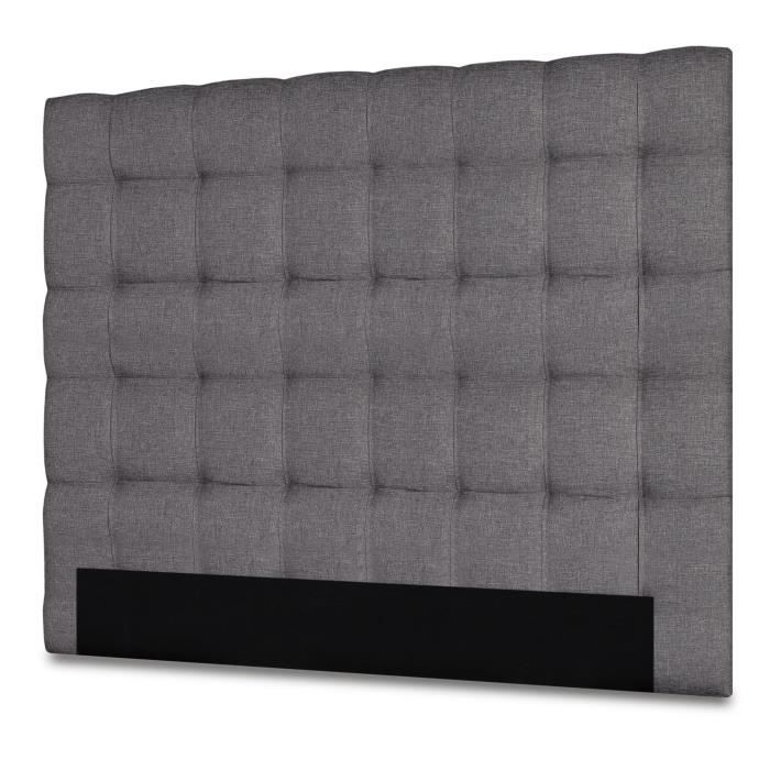 FINLANDEK Tête de lit MUSTA style contemporain en pin ...