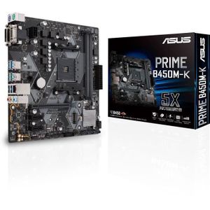 Carte Mère ASUS PRIME B450M-K - AM4 Carte Mère ASUS PRIME B450M-K - AM4