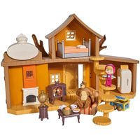 FIGURINE - PERSONNAGE MASHA & MICHKA Maison De Michka 2 Etages FIGURINE - PERSONNAGE MASHA & MICHKA Maison De Michka 2 Etages