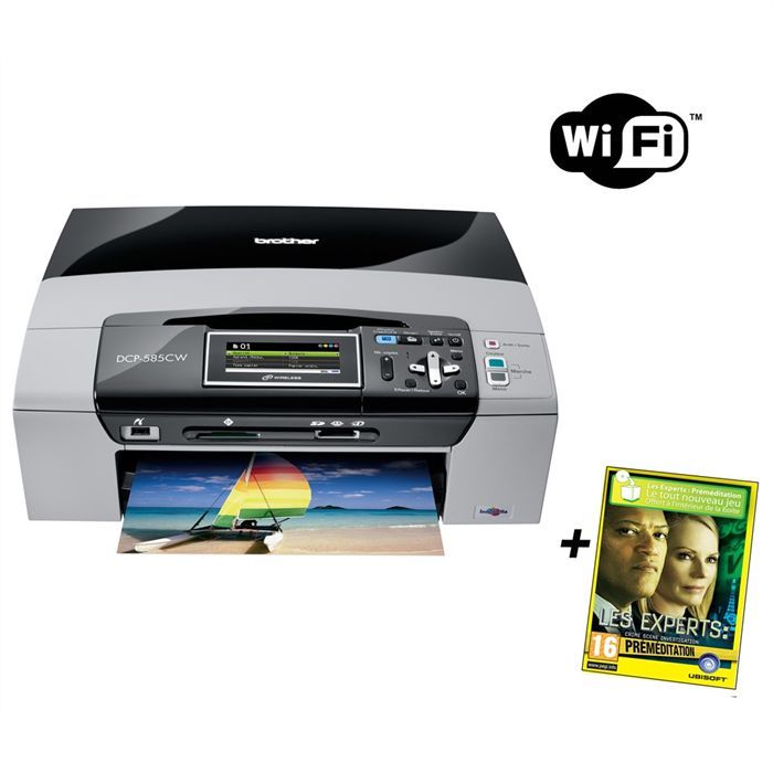 Brother DCP 585CW (3 en 1) WiFi   Achat / Vente IMPRIMANTE Brother