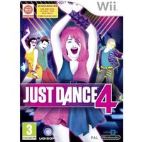 JEUX WII Just Dance 4 Jeu Wii JEUX WII Just Dance 4 Jeu Wii