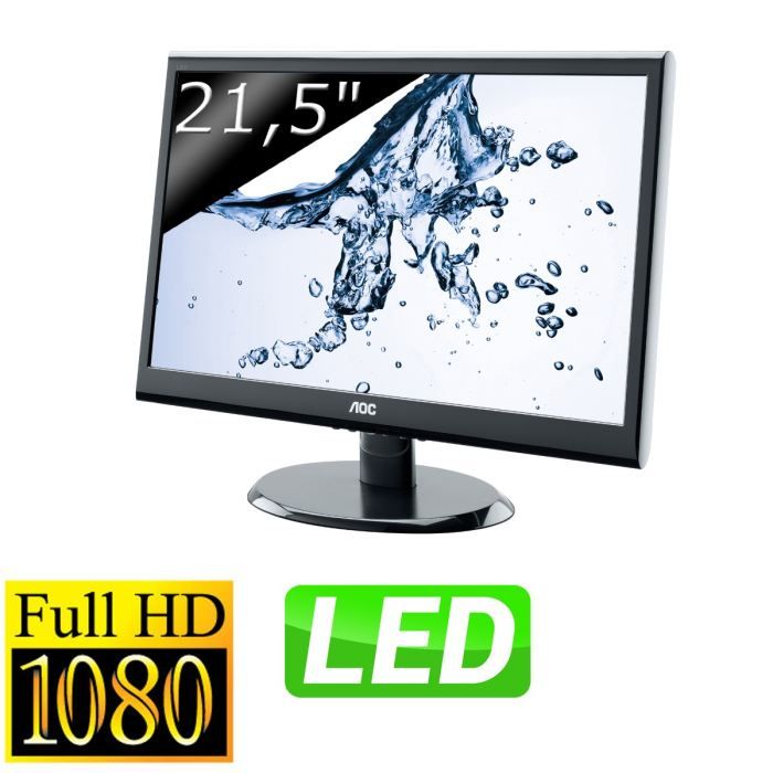 AOC Moniteur 21,5 2250swnk   Achat / Vente ECRAN PC AOC 21,5