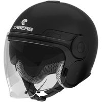 CASQUE MOTO SCOOTER CABERG Uptown Casque Jet Noir Mat CASQUE MOTO SCOOTER CABERG Uptown Casque Jet Noir Mat
