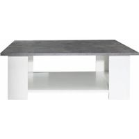 TABLE BASSE LIME Table basse carrée style contemporain mélamin TABLE BASSE LIME Table basse carrée style contemporain mélamin