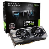 CARTE GRAPHIQUE INTERNE EVGA Carte graphique GeForce® GTX 1070 FTW GAMING CARTE GRAPHIQUE INTERNE EVGA Carte graphique GeForce® GTX 1070 FTW GAMING