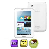 TABLETTE TACTILE Samsung Galaxy Tab 2 7" Wifi 8 Go Blanc TABLETTE TACTILE Samsung Galaxy Tab 2 7" Wifi 8 Go Blanc