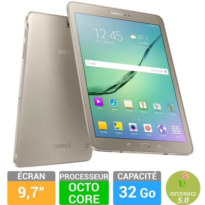 Samsung Galaxy Tab S2 9,7 32 Go Or  Prix pas cher  Cdiscount