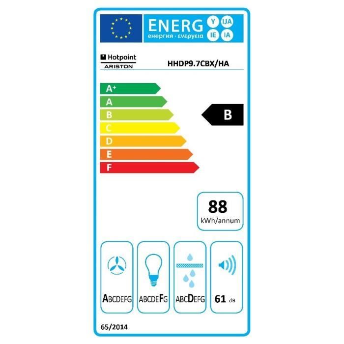  HHDP9.7CBX/HA-Hotte décorative-Evacuation1