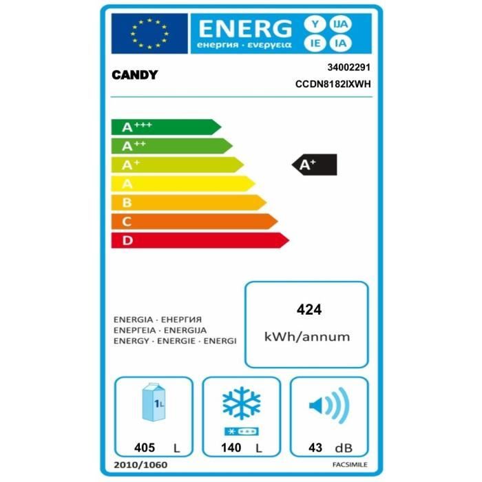  CCDN8182IXWH - Réfrigérateur congélateur2