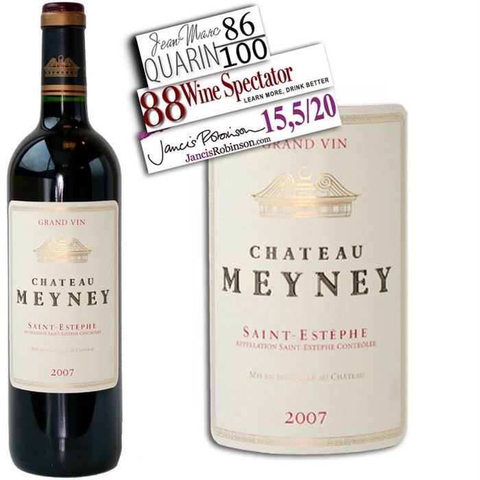 2007   Achat / Vente VIN ROUGE Château Meyney 2007