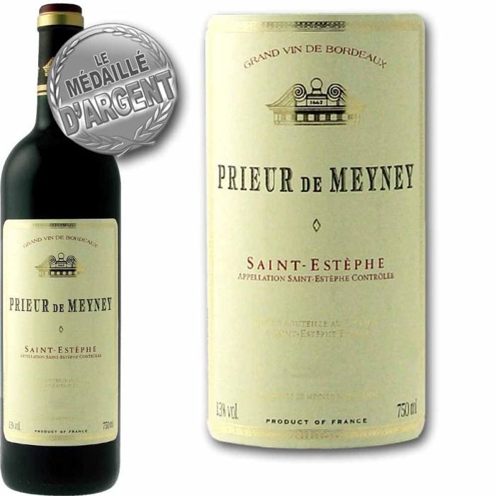 2007   Achat / Vente VIN ROUGE Prieur de Meyney 2007