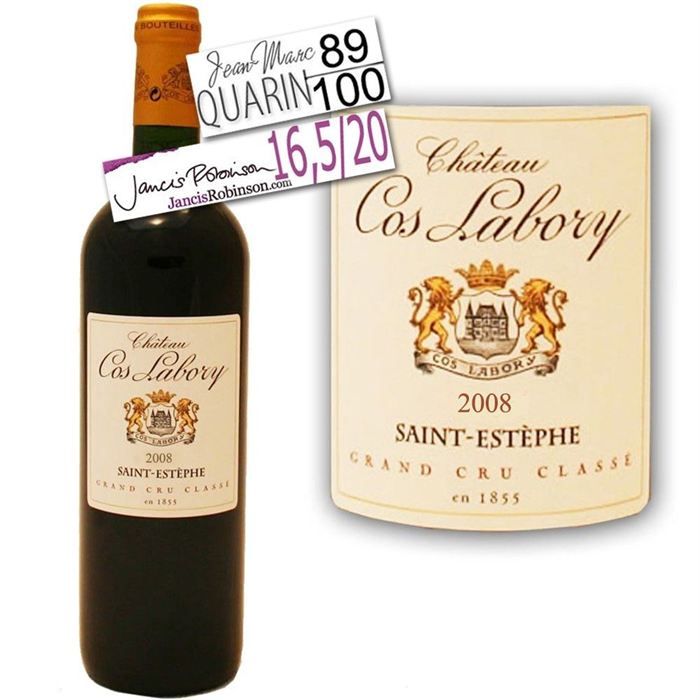 2008   Achat / Vente VIN ROUGE Château Cos Labory 2008  