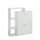 Meuble chaussure blanc laque