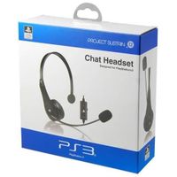 CASQUE AVEC MICROPHONE 4GAMERS Casque Chat Headset PS3 CASQUE AVEC MICROPHONE 4GAMERS Casque Chat Headset PS3