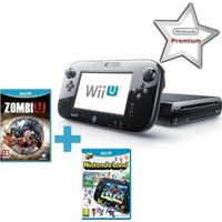 CONSOLE WII U Cons Wii U Premium Zombi U Pack Noir+Nintendo Land CONSOLE WII U Cons Wii U Premium Zombi U Pack Noir+Nintendo Land